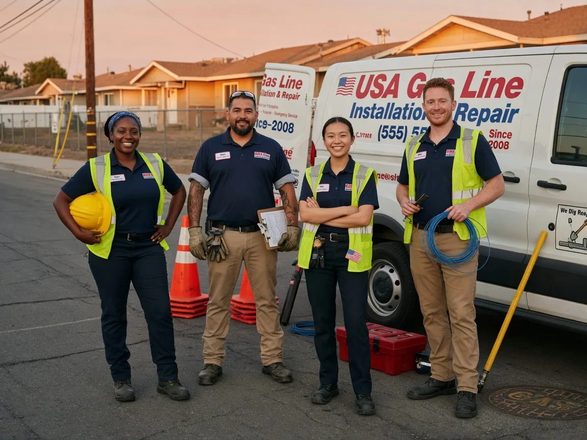 Gas Line Installation company in Thornton, CA
